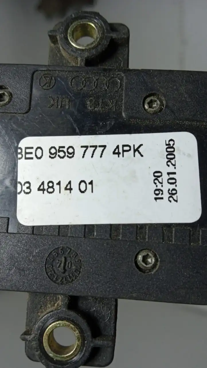 Audi A3/S3 8P (2003 - 2005) 8E09597774PK Управление регулеровки сидений — фото 3