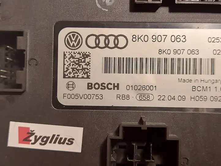 Audi A4 S4 B8 8K (2007 - 2011) 8K0907063 Модуль комфорта — фото 2