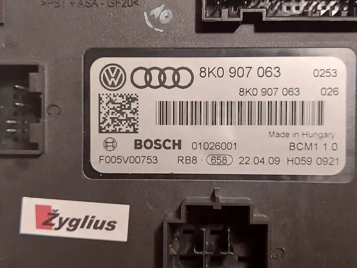 Audi A4 S4 B8 8K (2007 - 2011) 8K0907063 Модуль комфорта — фото 4