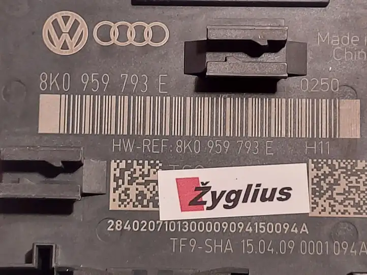 Audi A4 S4 B8 8K (2007 - 2011) 8K0959793E Блок управления дверью — фото 2