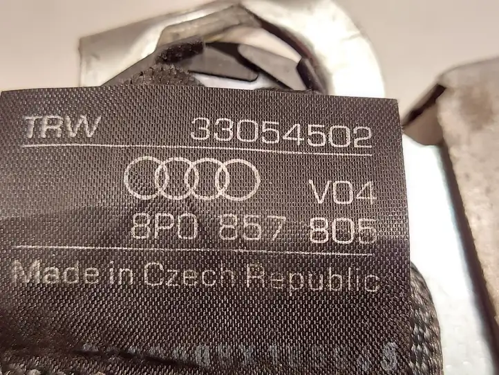 Audi A3/S3 8P (2004 - 2008) 8P0857805 Задний ремень безопасности — фото 5