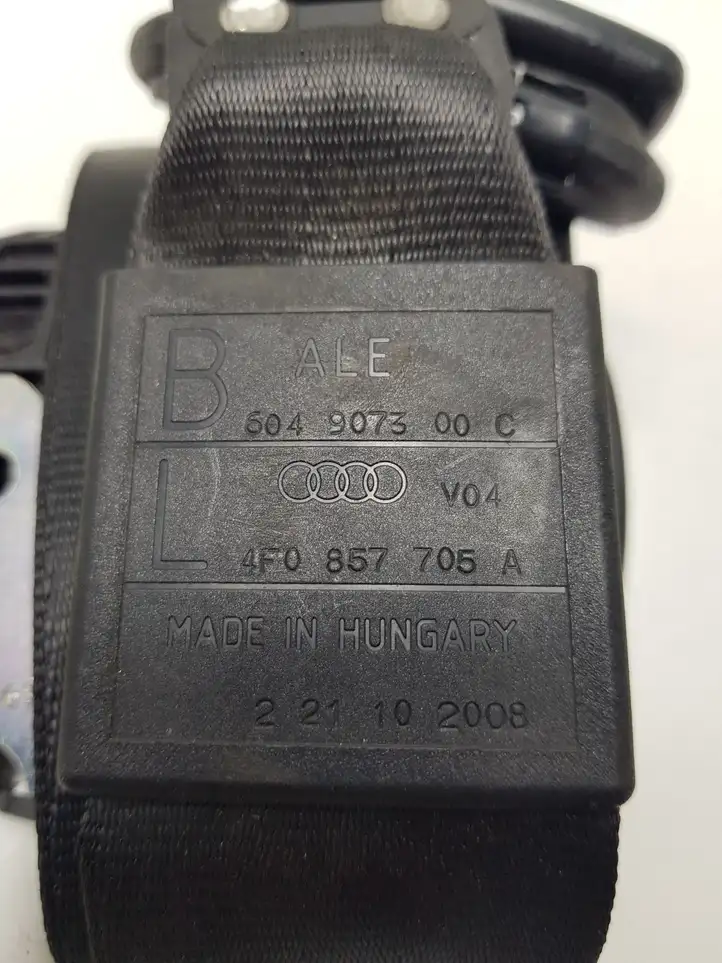 Audi A6 S6 C6 4F (2008 - 2011) 56078870 Передний ремень безопасности — фото 4