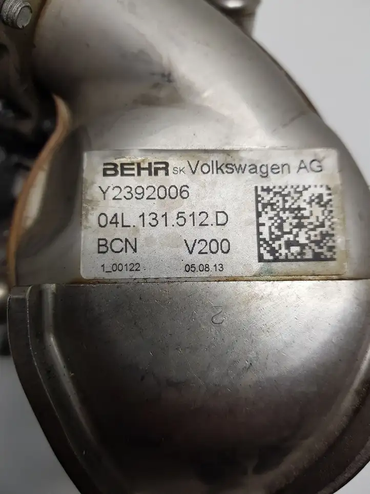 Skoda Octavia Mk3 (5E) (2013 - 2019) 04L131512D Охладитель клапана EGR — фото 5