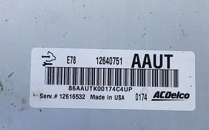 Opel Astra J (2012 - 2015) 12640751 Блок управления двигателем (ECU) — фото 3