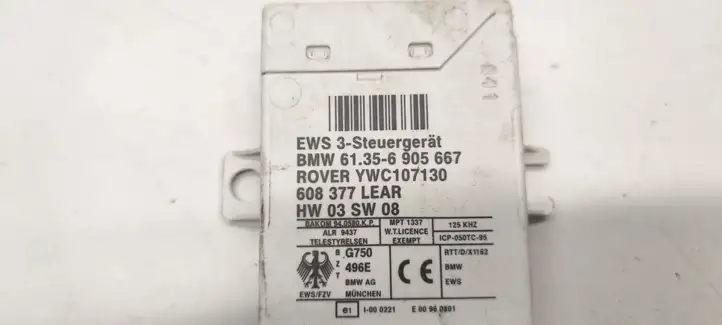 BMW 3 E46 (1998 - 2005) 61356905667 Блок иммобилайзера — фото 4