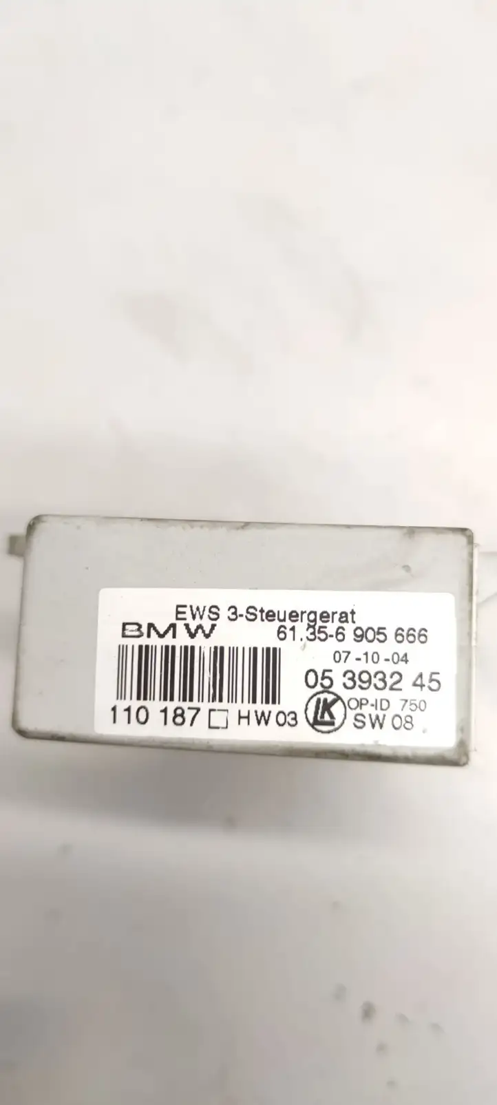 BMW 3 E46 (1998 - 2005) 61356905666 Блок иммобилайзера — фото 3