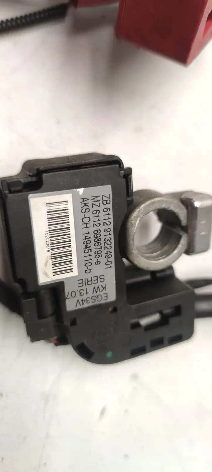 BMW 5 E60 E61 (2004 - 2010) 6112913224901 Плюсовой провод аккумулятора — фото 4