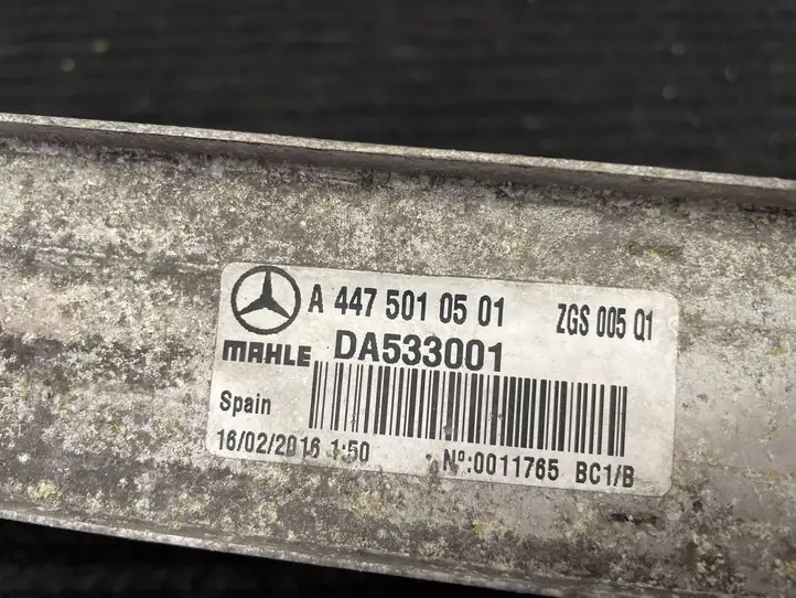 Mercedes-Benz Vito W447 (2014 - ) A4475010501 Интеркулер — фото 5