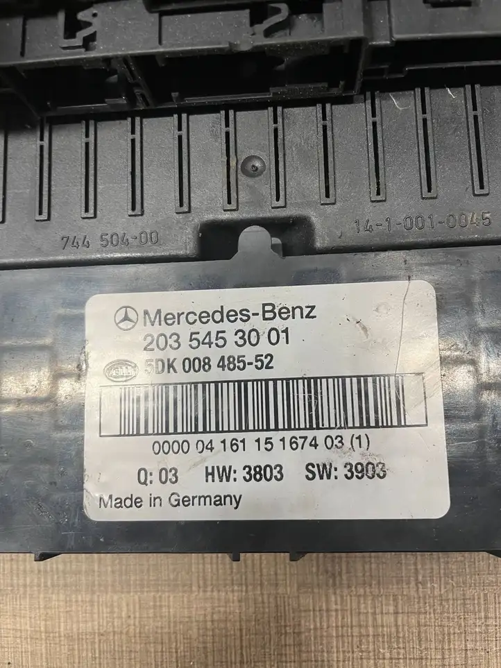 Mercedes-Benz C W203 (2000 - 2007) 2035453001 Модуль комфорта — фото 3