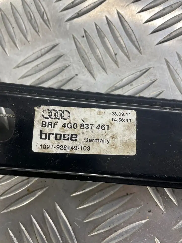 Audi A6 C7 (2011 - 2014) 4G0837461 Электростеклоподъемник передний (комплект) — фото 7