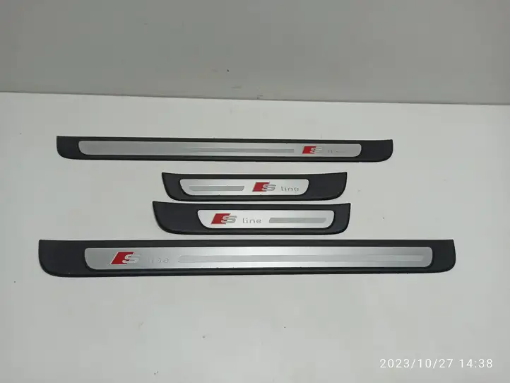 Audi A4 S4 B8 8K (2011 - 2015) Внутренняя обшивка порога (комплект) — фото 1