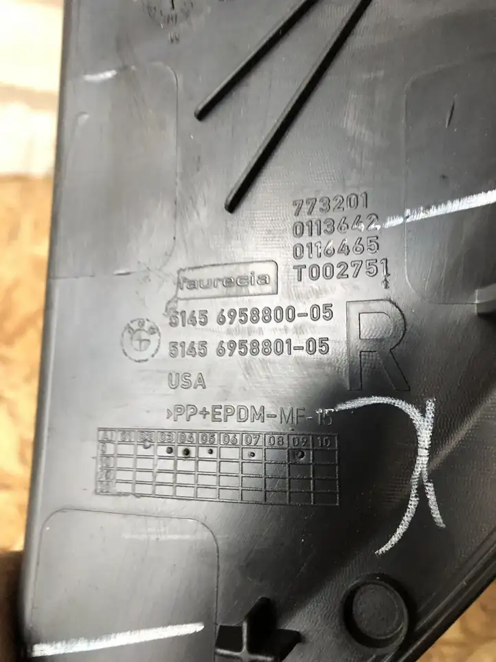 BMW X5 E70 (2006 - 2013) 5145695880005 Боковая отделка панели приборов — фото 2