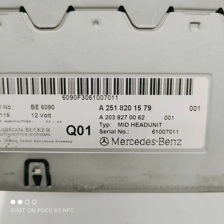 Mercedes-Benz R W251 (2005 - 2013) A2518201579 Магнитола / мультимедийная система — фото 8