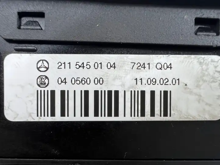 Mercedes-Benz E W211 (2002 - 2009) 2115450104 Включатель фонарей — фото 9