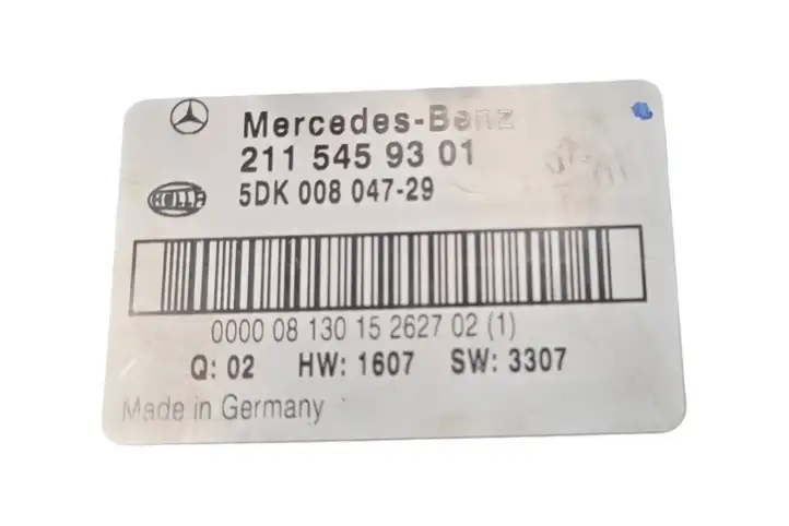 Mercedes-Benz E W211 (2002 - 2009) 2115459301 Блок предохранителей — фото 2