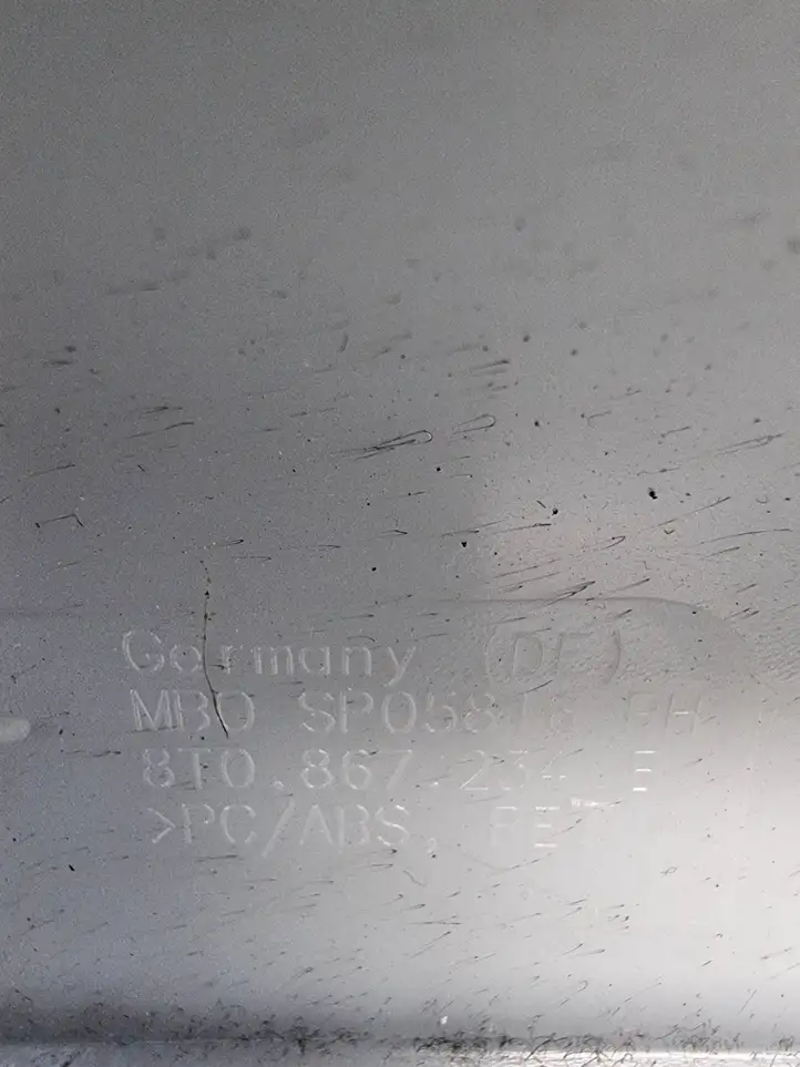 Audi S5 8T (2011 - 2016) 8T0867234B Обшивка стойки A — фото 5
