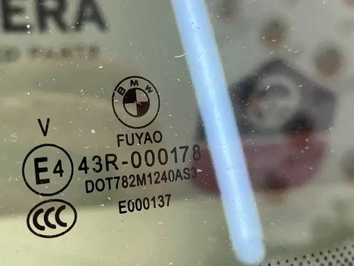 BMW 3 F30 F35 F31 (2012 - 2018) E000137 Форточка двери — фото 8