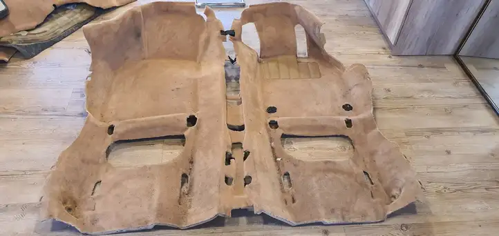 Porsche Boxster 987 (2005 - 2012) 98755101101 Передний коврик салона — фото 1