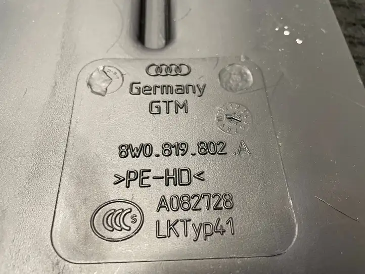 Audi A5 (2016 - ) 8W0819802A Воздуховоды системы отопления/климатики — фото 2