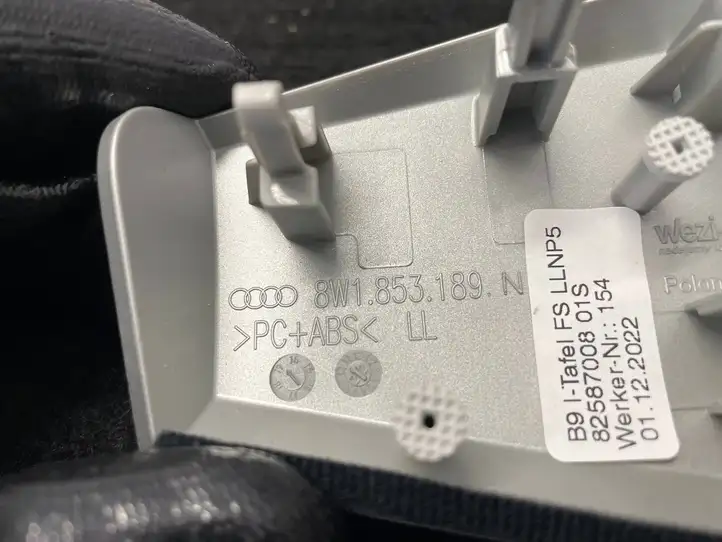 Audi A5 (2016 - ) 8W1853189N Отделка внутренней панели салона — фото 5