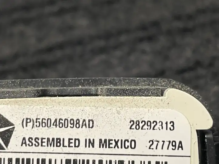 Dodge Ram (2018 - ) P56046098AD Кнопки на рулевом колесе — фото 5