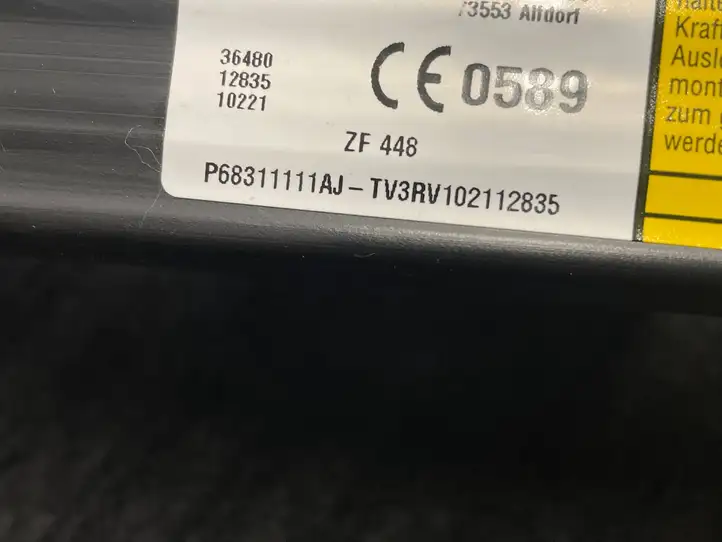 Dodge Ram (2018 - ) P68311111AJ Боковая подушка безопасности шторка — фото 6