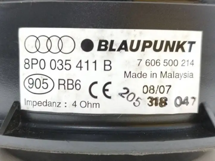 Audi A3/S3 8P (2008 - 2013) 8P0035411B Динамики задних дверей — фото 7