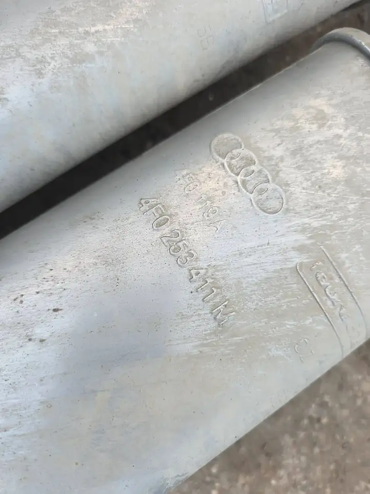 Audi A4 S4 B6 8E 8H (2000 - 2006) 4F0253411M Двойной глушитель — фото 3