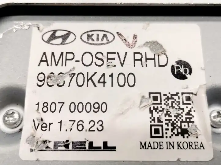 Hyundai Kona I (2017 - 2022) 96370K1000 Усилитель звука — фото 4
