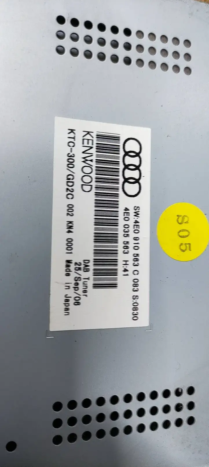 Audi A8 S8 D3 4E (2005 - 2007) 4E0035563 Модуль управления камерой — фото 4