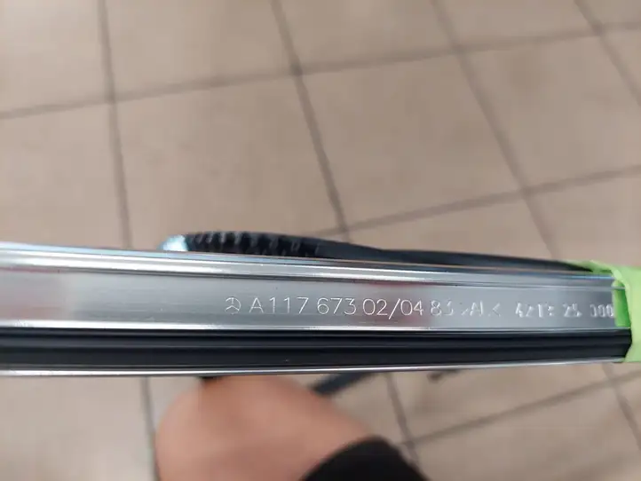 Mercedes-Benz CLA C117,X117,W117 (2013 - 2019) A1176730283 Молдинг крыши — фото 5