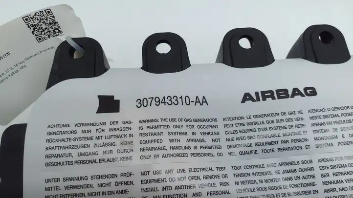 Mini One Cooper F56 F55 (2012 - 2022) 9262195 Подушка безопасности пассажира — фото 3