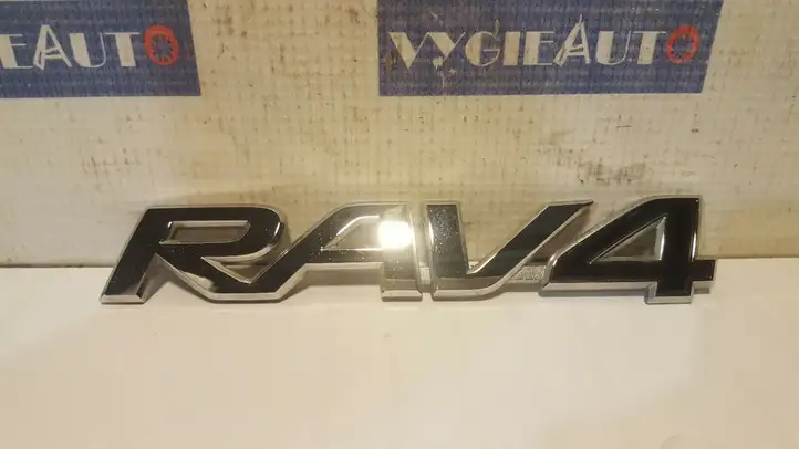 Toyota RAV 4 (XA40) (2012 - 2018) 7543142160 Эмблема производителя — фото 1