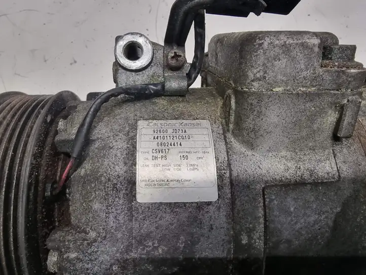 Nissan Qashqai (2006 - 2010) 92600JD73A Компрессор (насос) кондиционера воздуха — фото 3