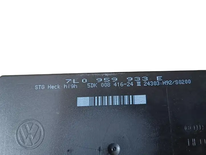 Volkswagen Touareg I (2002 - 2010) 7L0959933E Модуль комфорта — фото 3