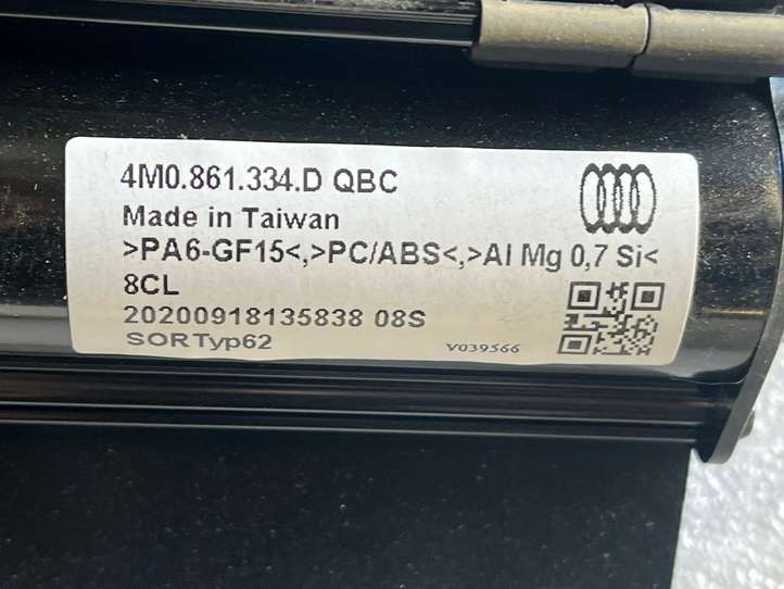 Audi Q7 4M (2015 - )  4M0861334 Шторка от солнца задней двери
