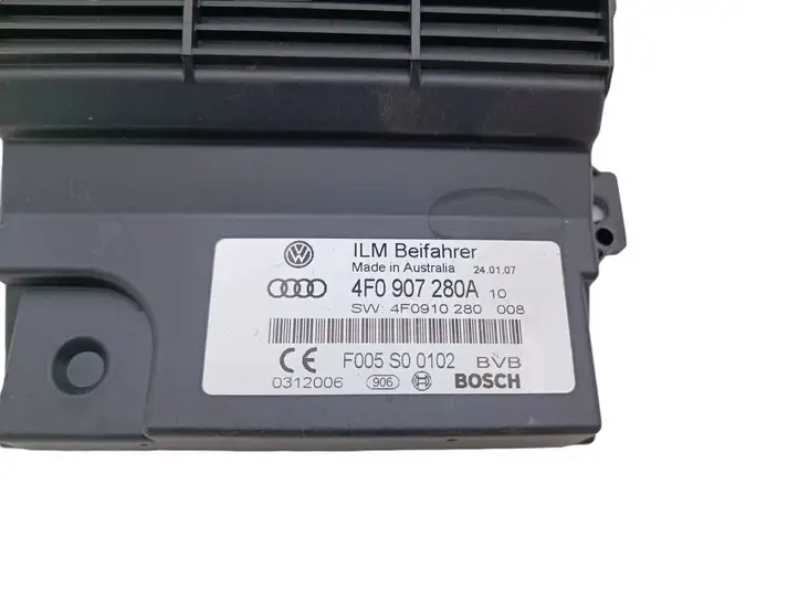 Audi A6 S6 C6 4F (2004 - 2008) 4F0907280A Прочие блоки управления — фото 3