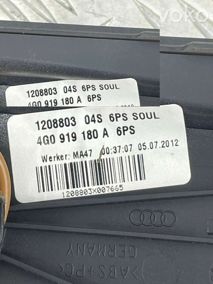 Audi A6 (2011 - 2014)  4G0919180A Прикуриватель
