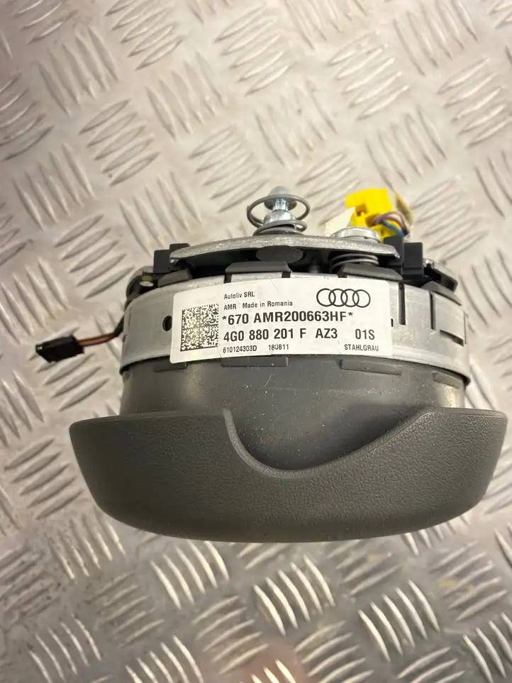 Audi A6 C7 (2011 - 2014) 4G0880201F Подушка безопасности руля — фото 5