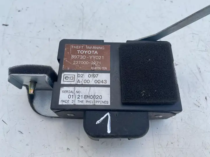 Toyota Avensis T220 (2000 - 2003) 89730YY021 Блок управления сигнализацией — фото 6