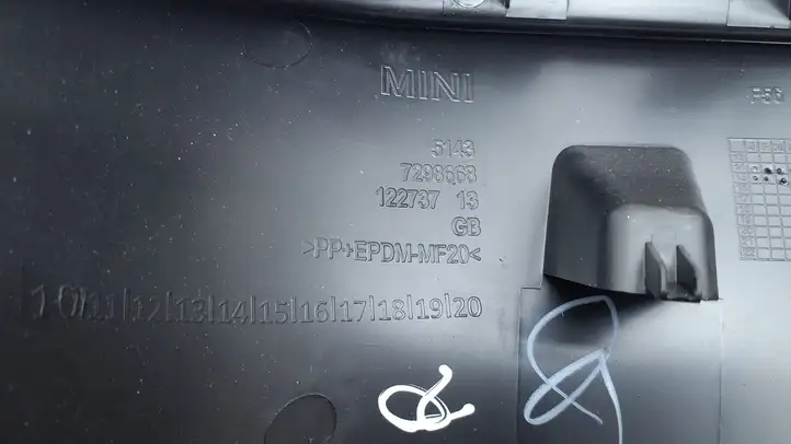 Mini One Cooper F56 F55 (2012 - 2022) 7298668 Верхняя обшивка стойки B — фото 4