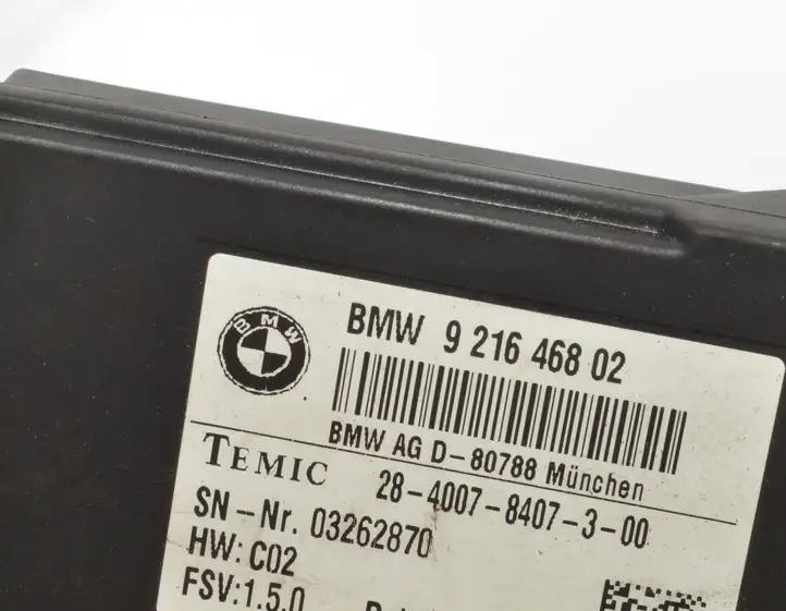 BMW 3 F30 F35 F31 (2012 - 2018) Реле обогрева — фото 2