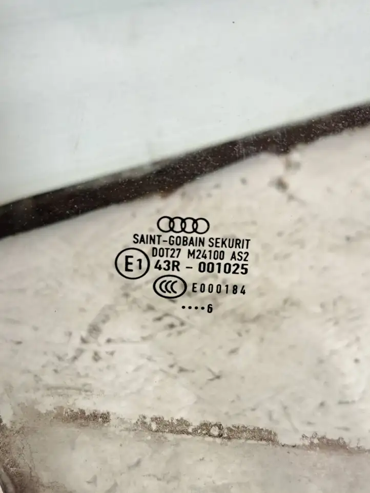 Audi A4 S4 B7 8E 8H (2004 - 2009) E000184 Стекло передней двери — фото 3