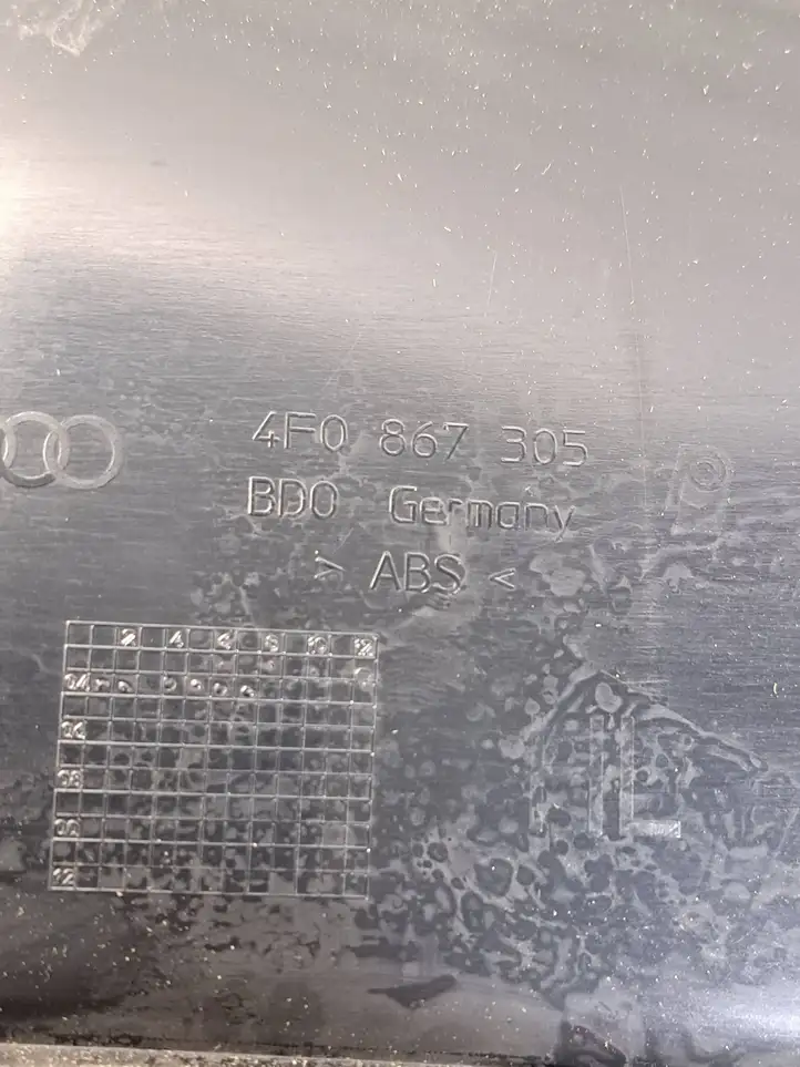 Audi A6 S6 C6 4F (2004 - 2008) 4F0867305 Обшивка задней двери — фото 3