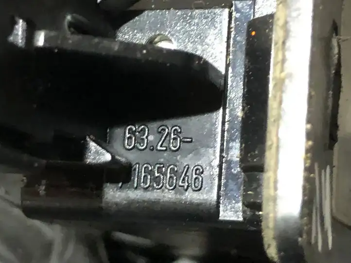 BMW 5 E60 E61 (2004 - 2010) 7165646 Подсветка номера — фото 2