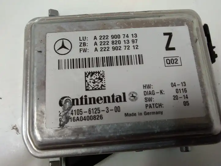 Mercedes-Benz C W205 (2014 - 2021) A2229007413 Камера в лобовом стекле — фото 3