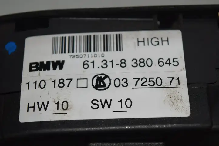 BMW 5 E39 (1996 - 2003) 8380645 Кнопка стеклоподъемников — фото 2