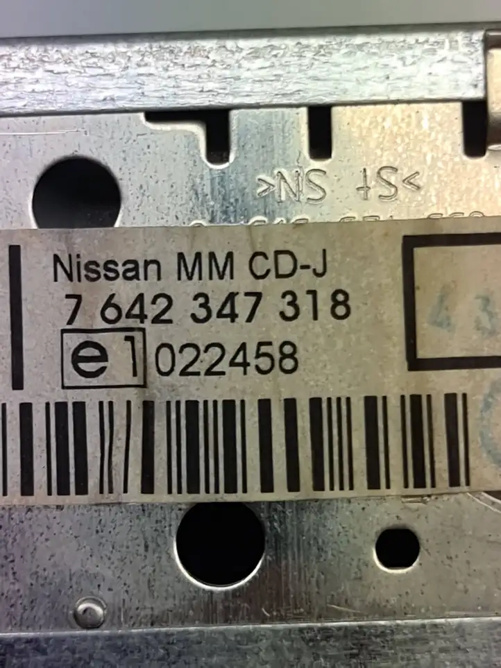 Nissan Micra (2003 - 2007) 7642347318 Магнитола / мультимедийная система — фото 2
