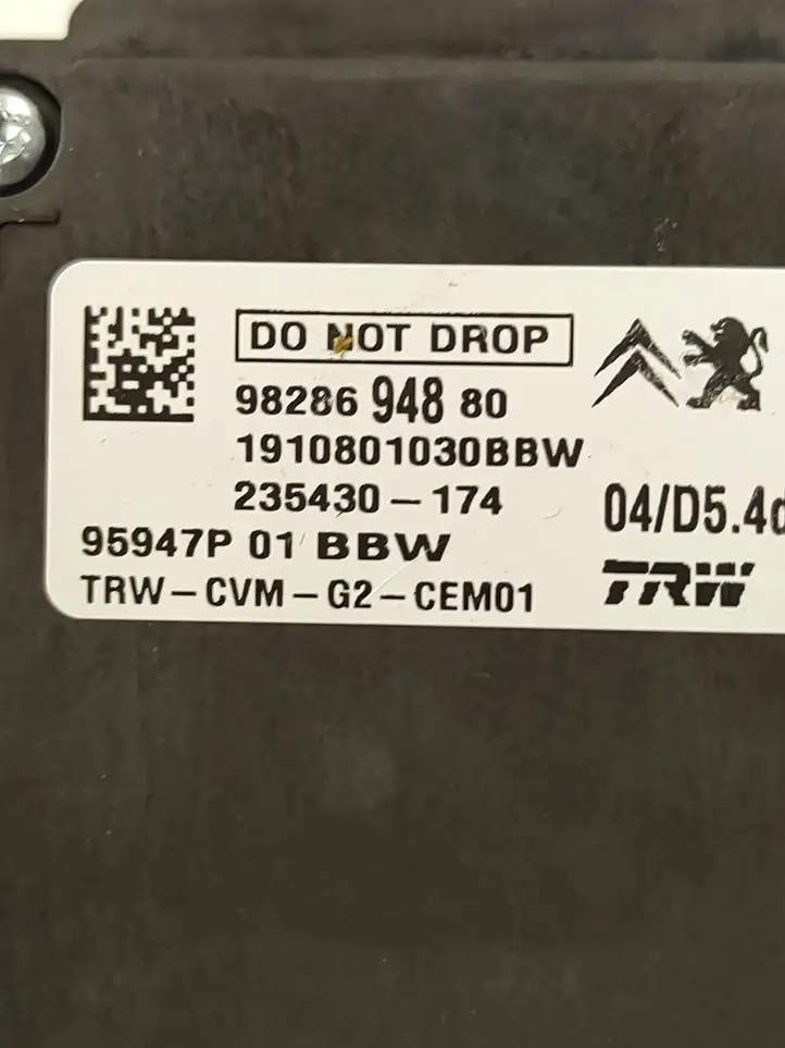 Peugeot 5008 II (2017 - 2020) 9828694880 Камера в лобовом стекле — фото 6