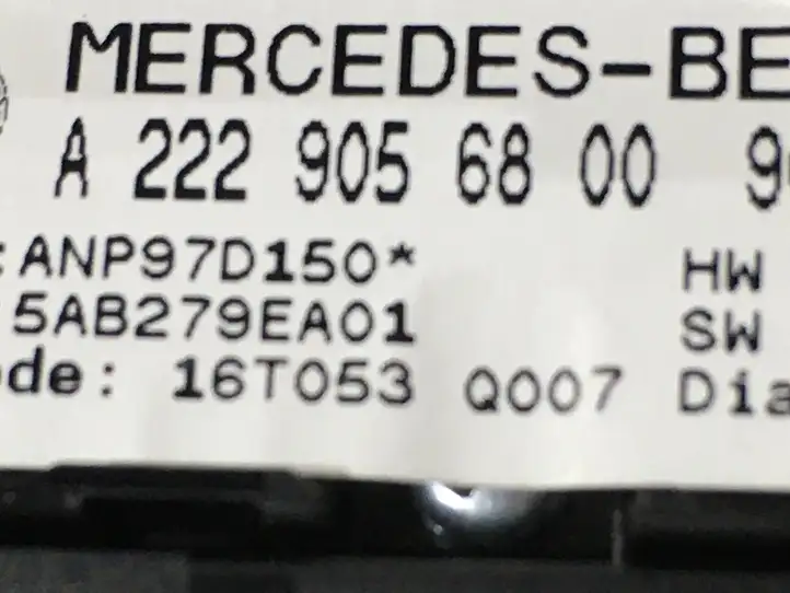 Mercedes-Benz GLC X253/C253 (2015 - ) A2229056800 Блок кнопок стеклоподъемников — фото 4
